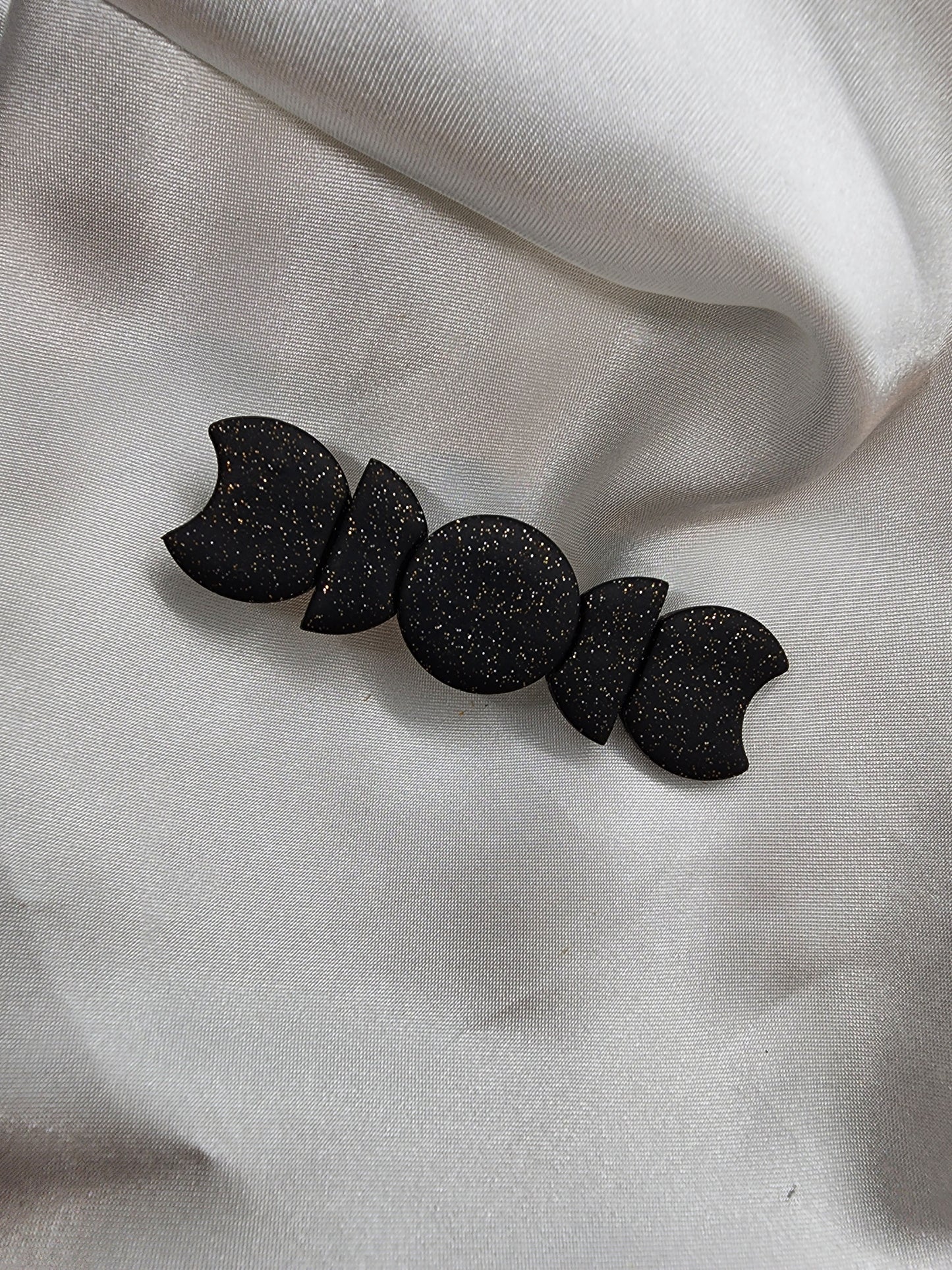 Moon Phases Hair Clip