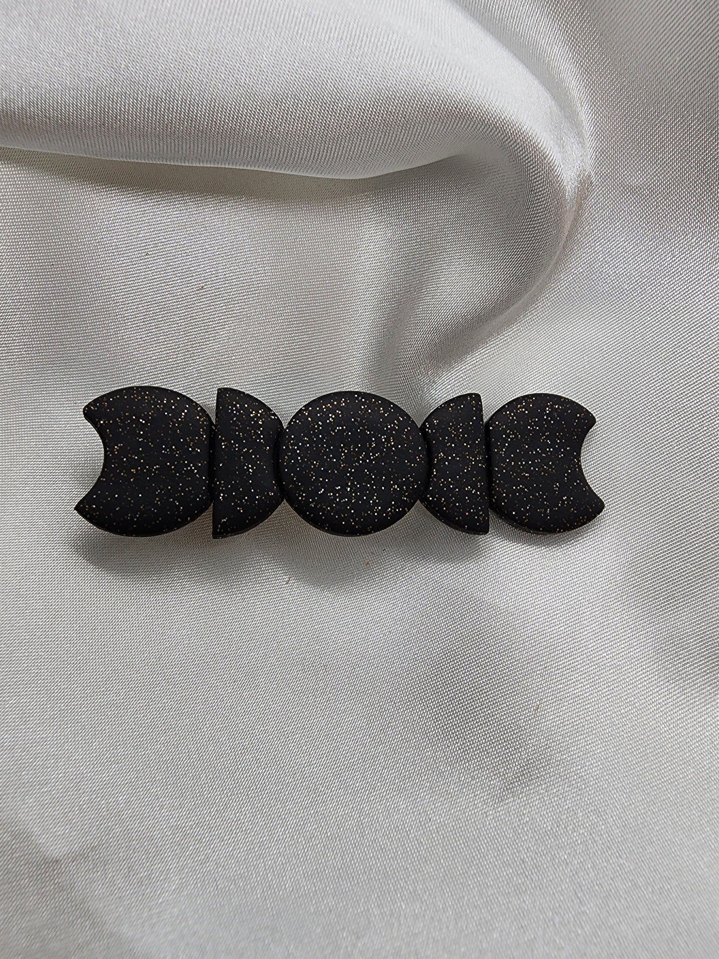 Moon Phases Hair Clip