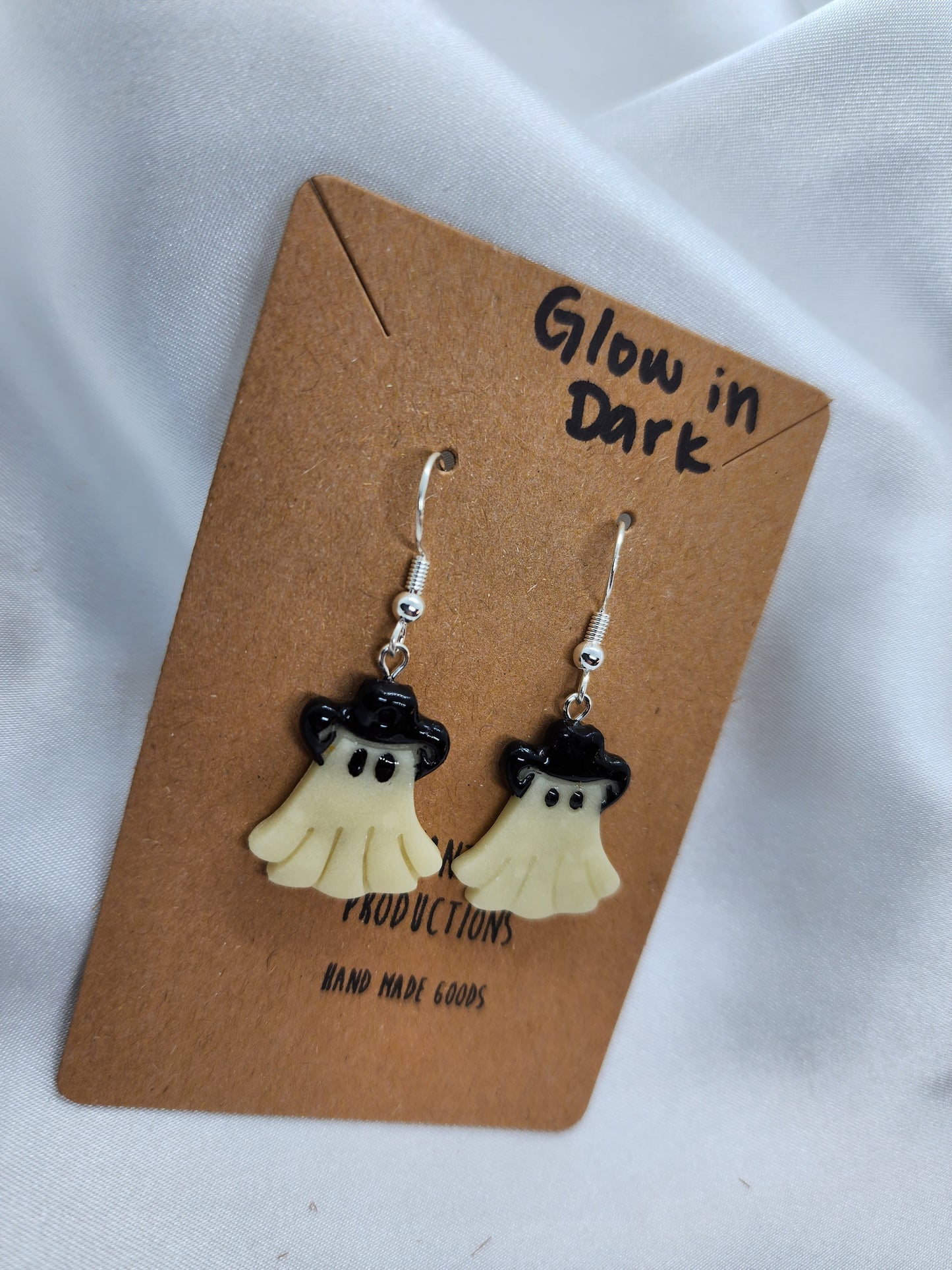 Cowgirl Ghost Earrings