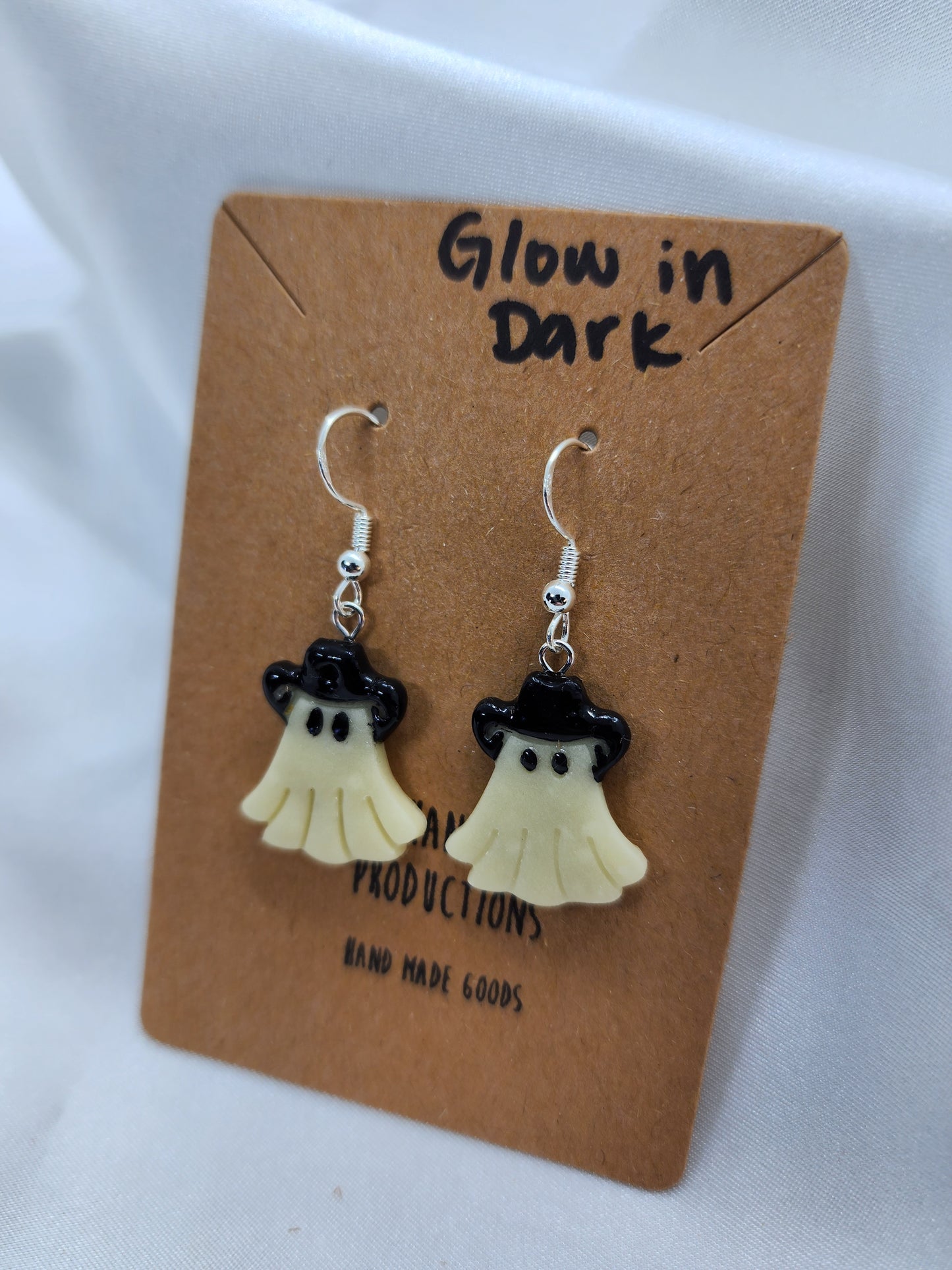 Cowgirl Ghost Earrings