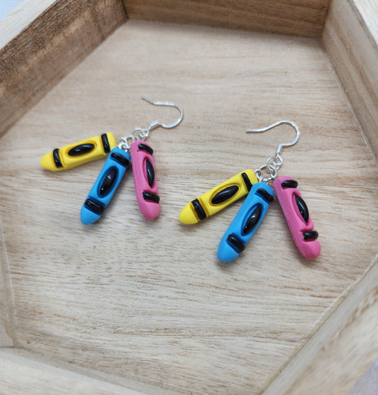 Crayon Earrings