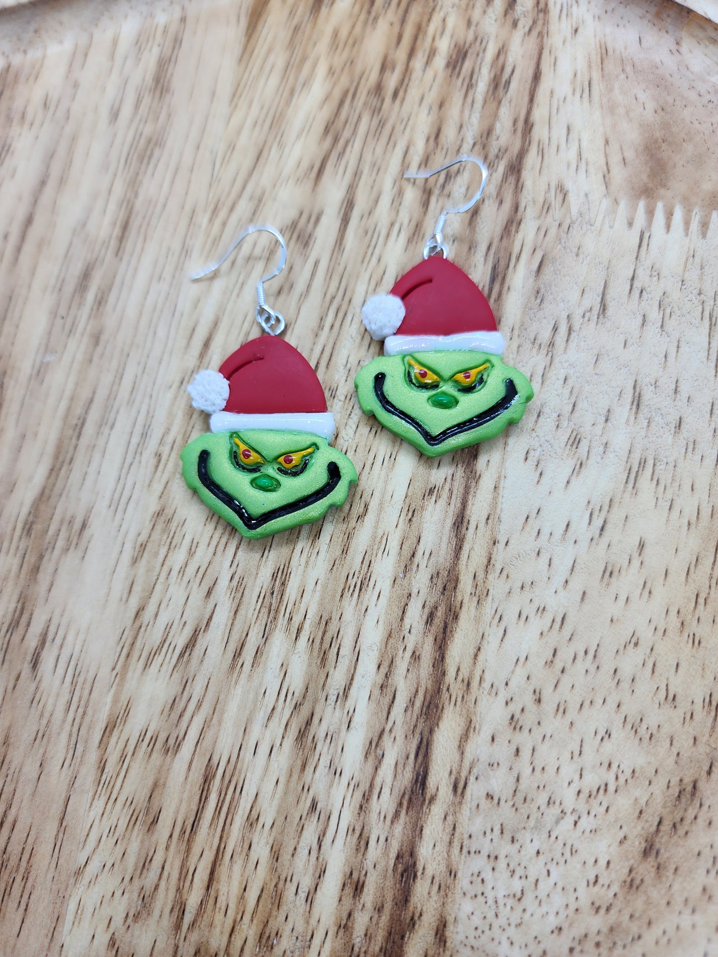 Mr. Grinch Earrings