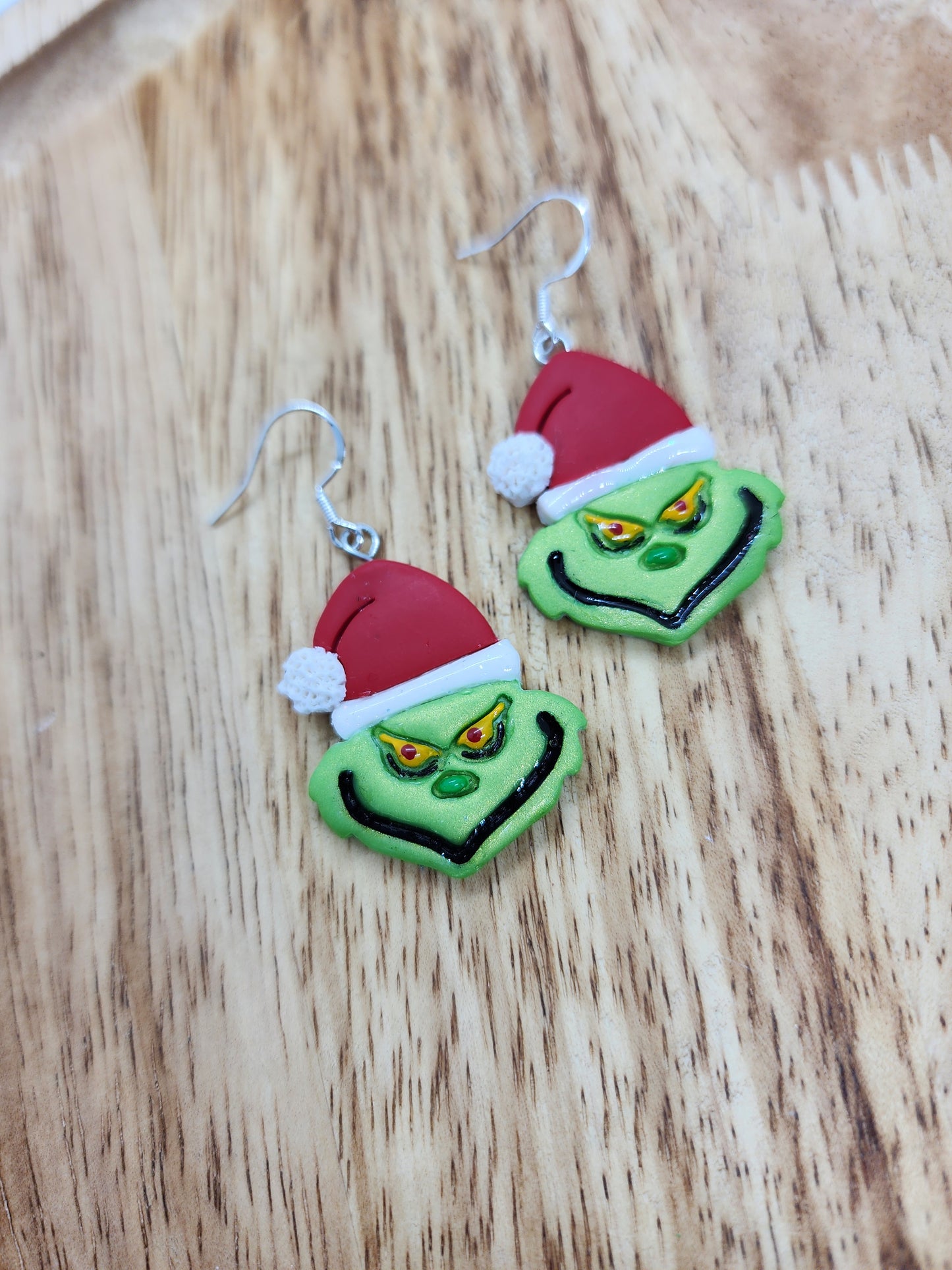 Mr. Grinch Earrings