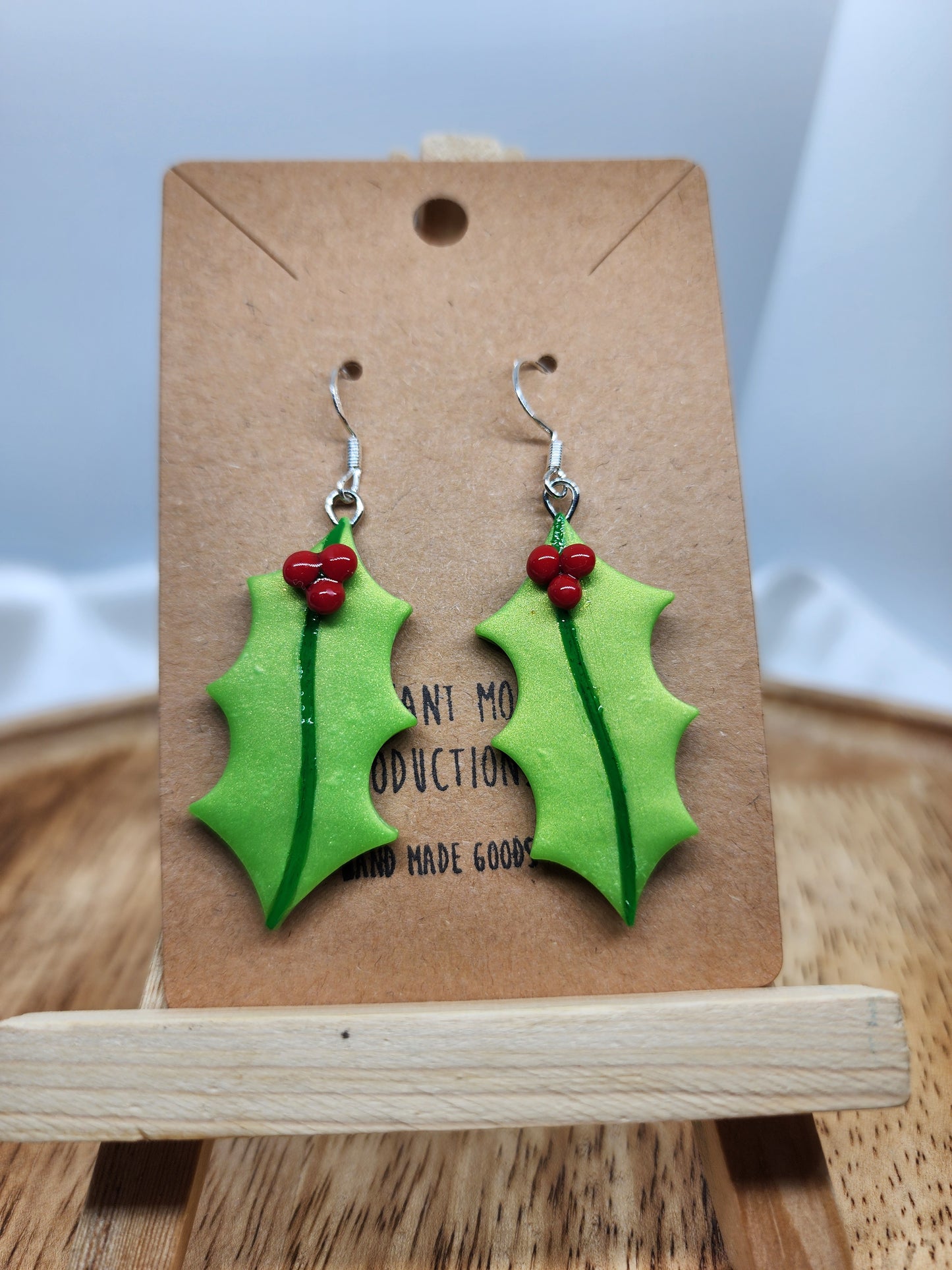 Holly Clay Earrings