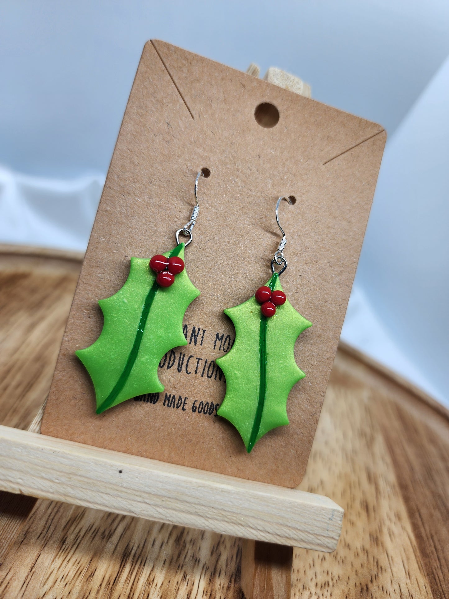 Holly Clay Earrings