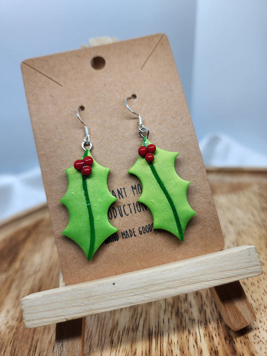 Holly Clay Earrings