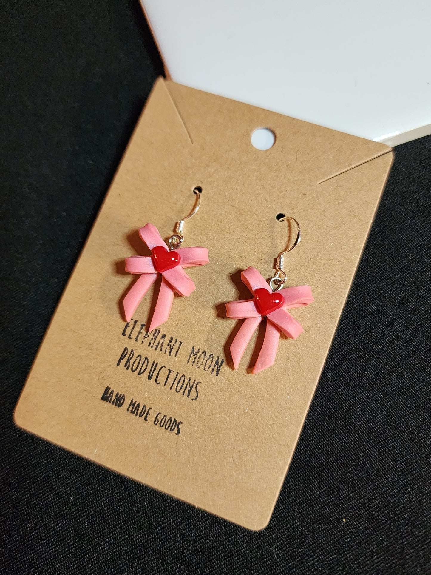 Small Pink Bow ❤️ Earrings