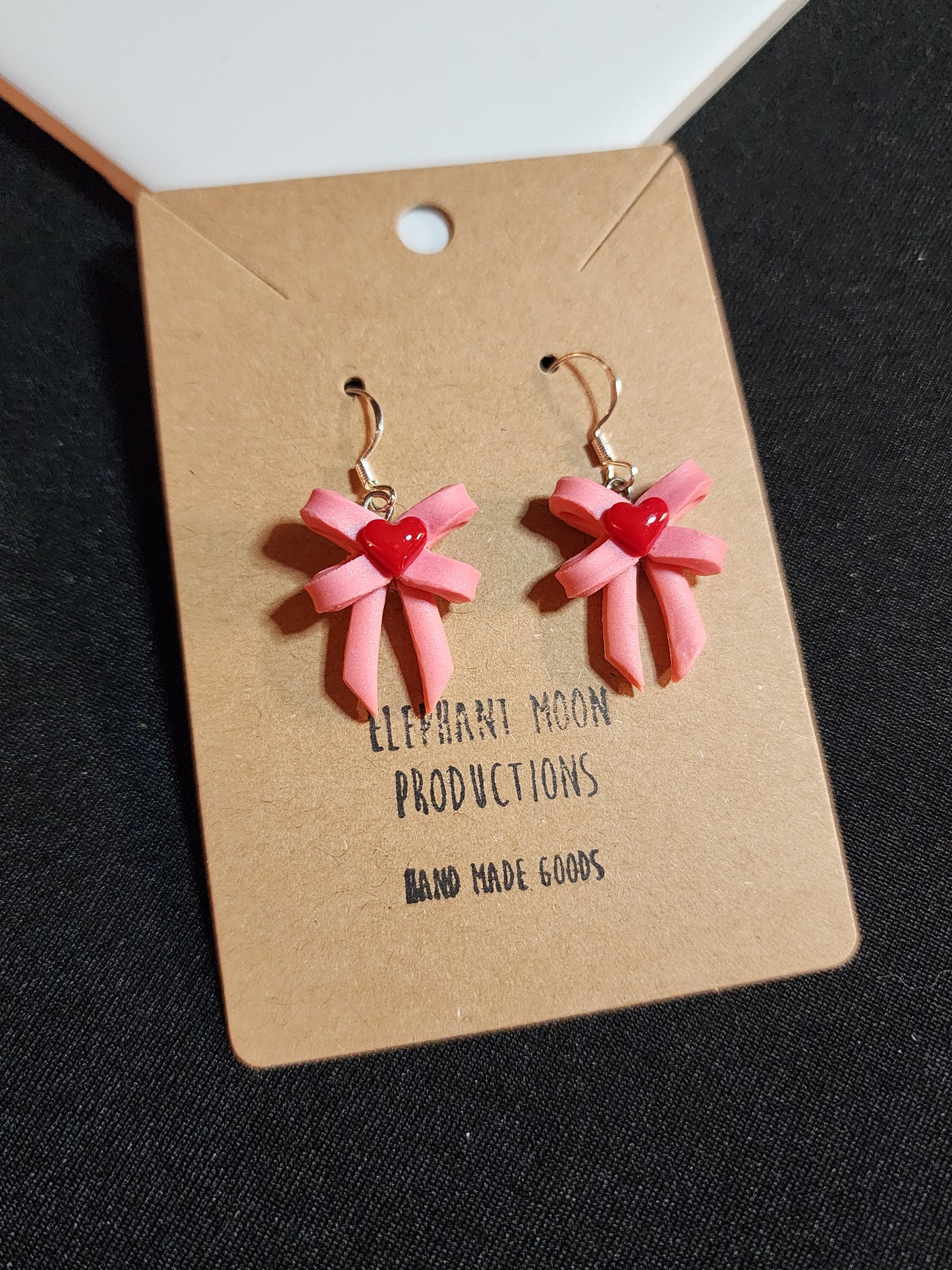 Small Pink Bow ❤️ Earrings