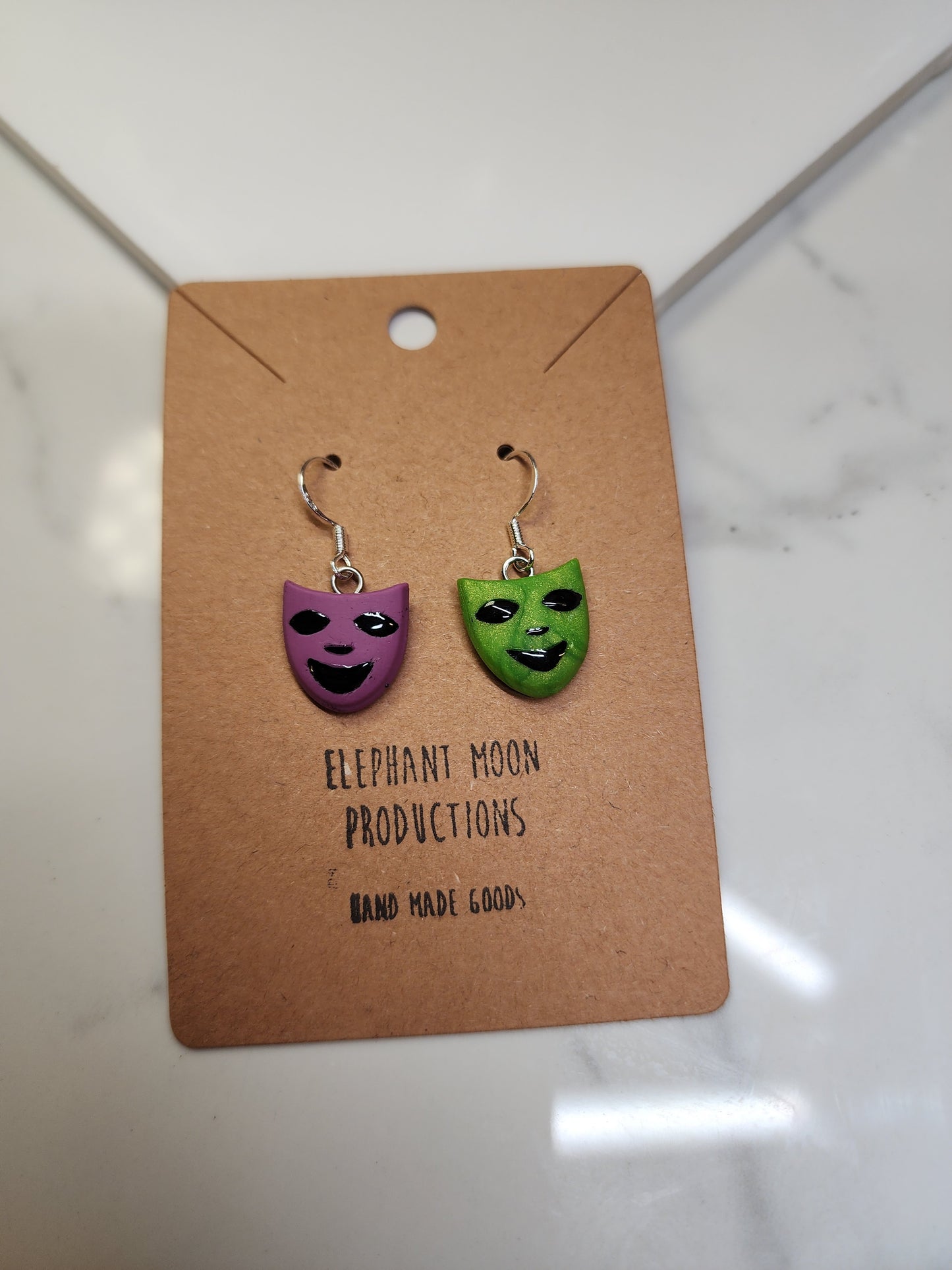 Mardi Gras Masks Earrings