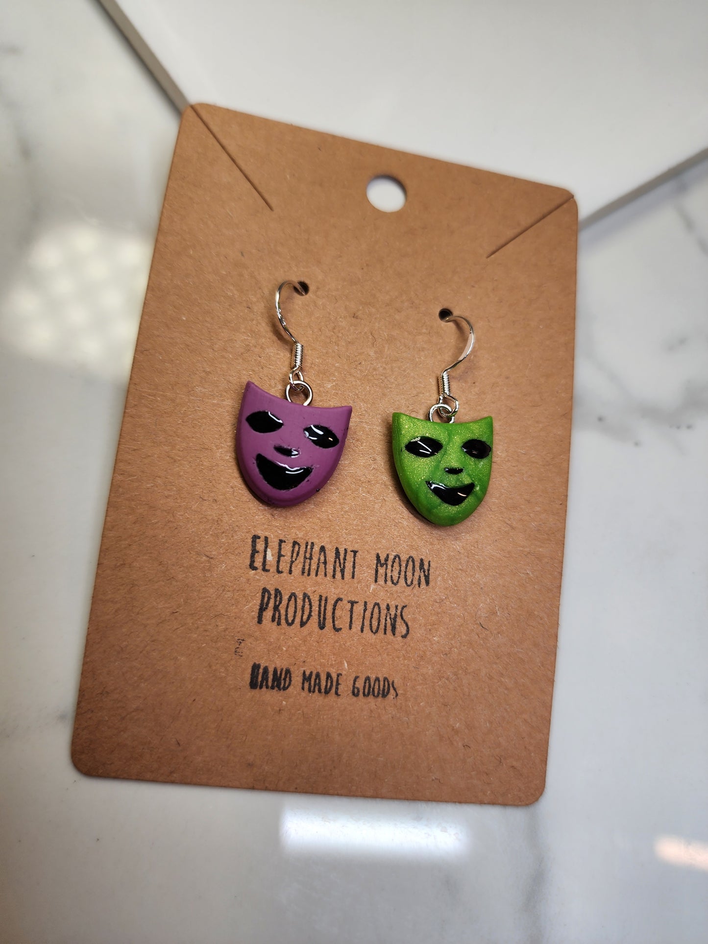 Mardi Gras Masks Earrings