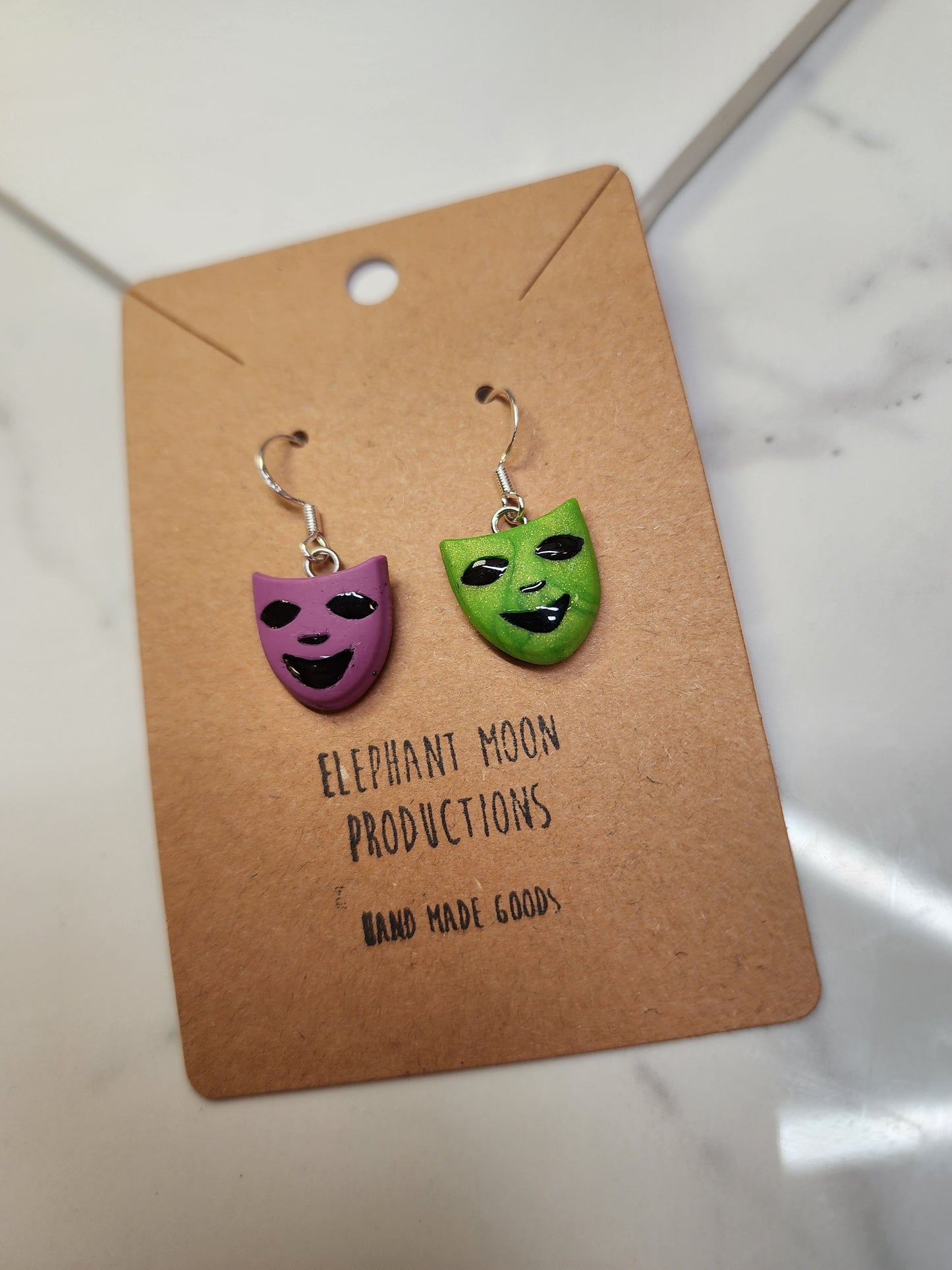 Mardi Gras Masks Earrings