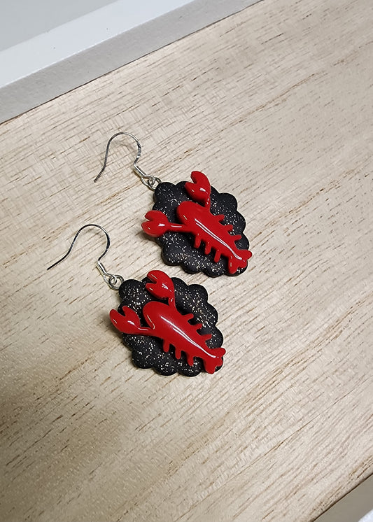 Crawdad Earrings