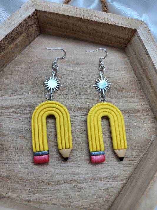 Curvy Pencil Earrings