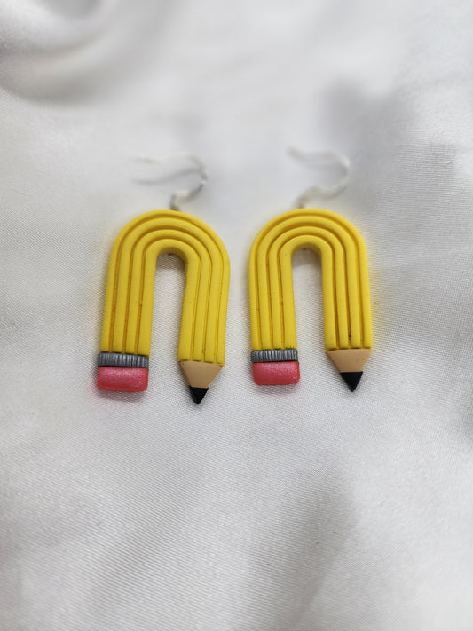 Curvy Pencil Earrings