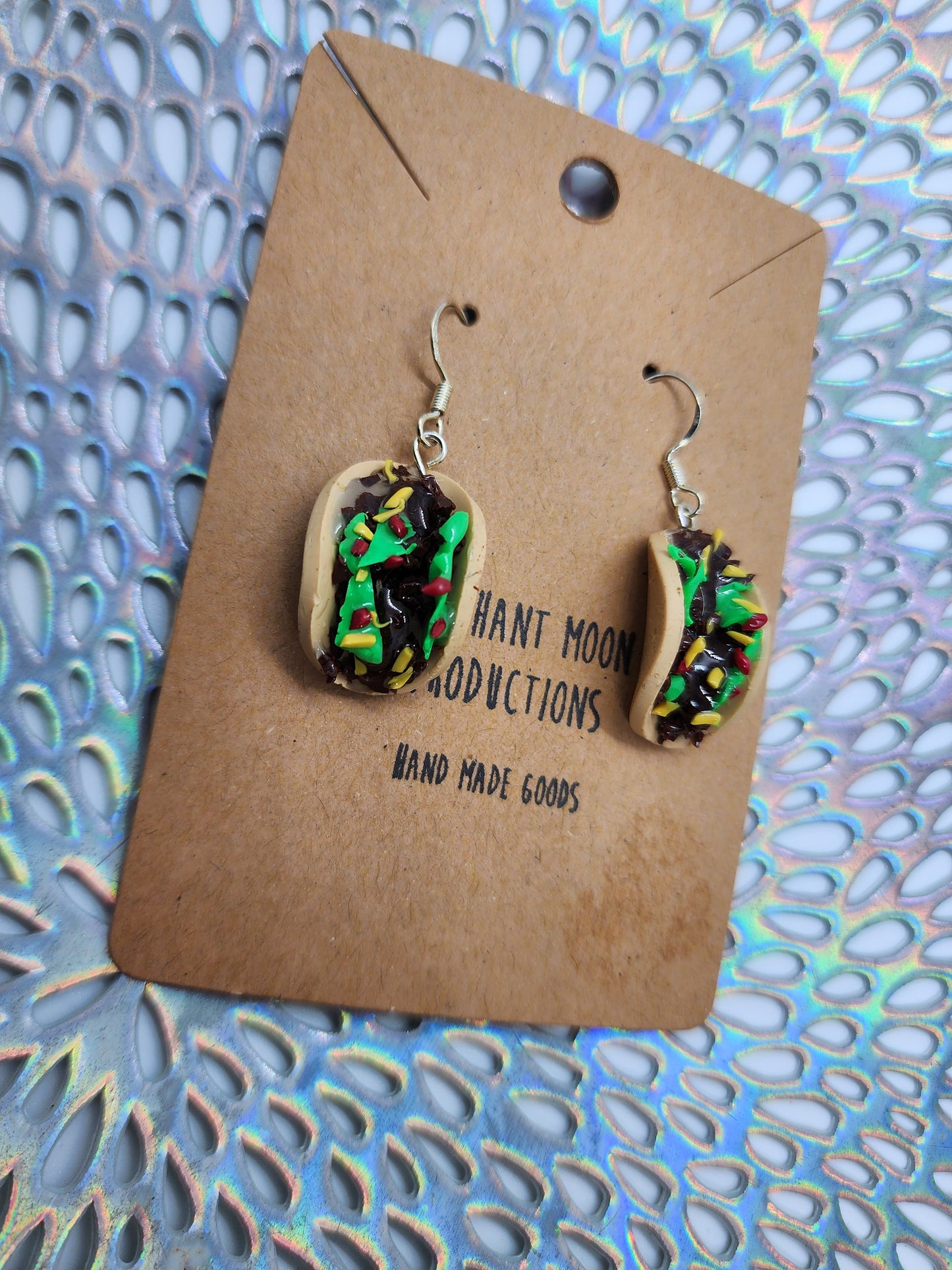 Taco Earrings