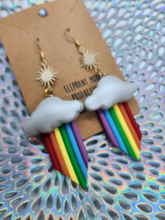 Super Fantastic Rainbow Earrings