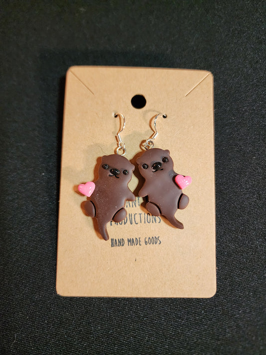 Otter Love You Forever Earrings