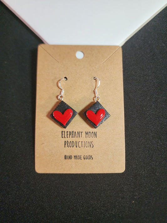 Small Heart Earrings