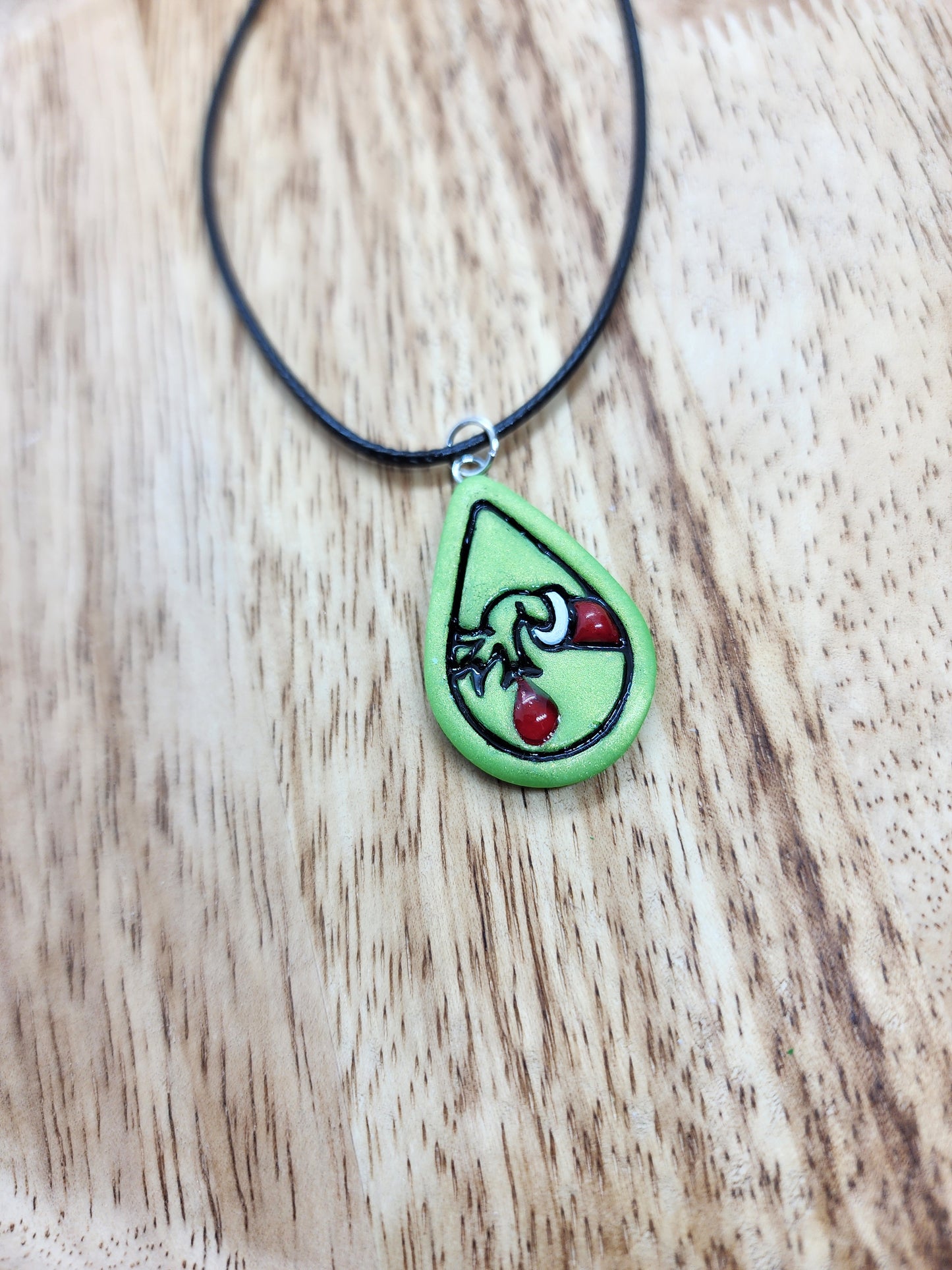 Mr. Grinch Hand Necklace