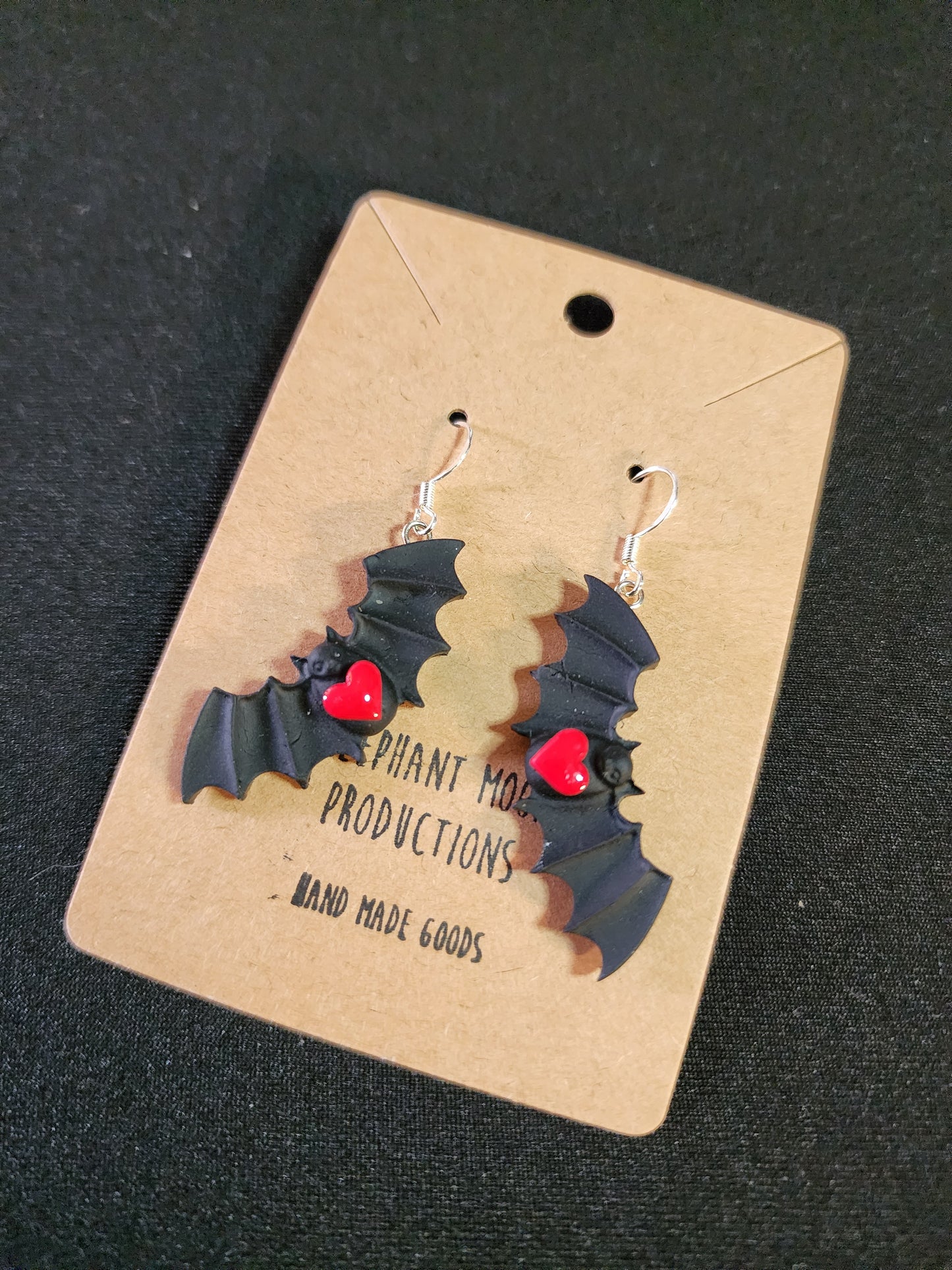 Batty For You Clay Earrings