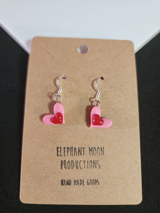 Hearts on Hearts Earrings