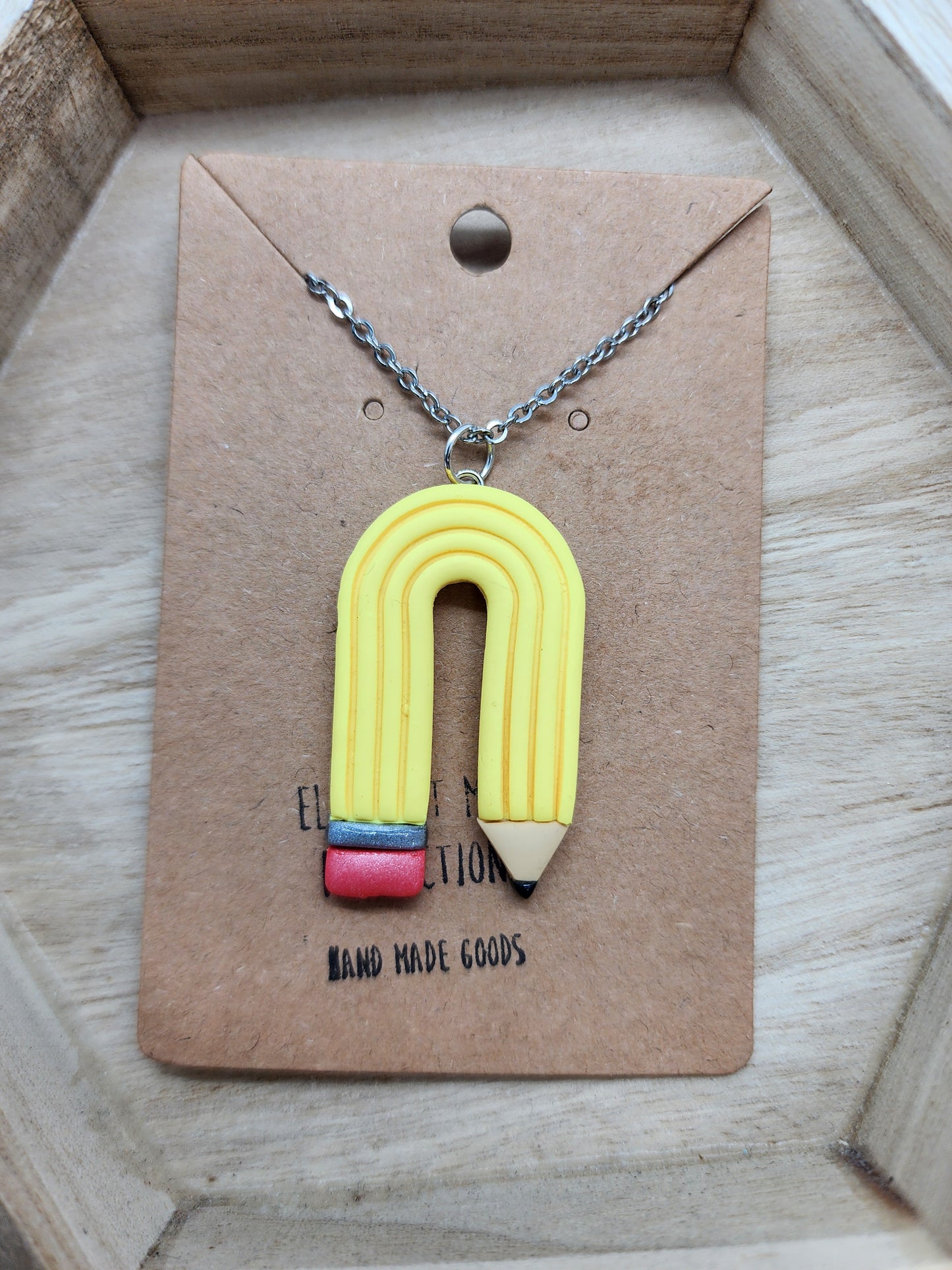 Curvy Pencil Necklace