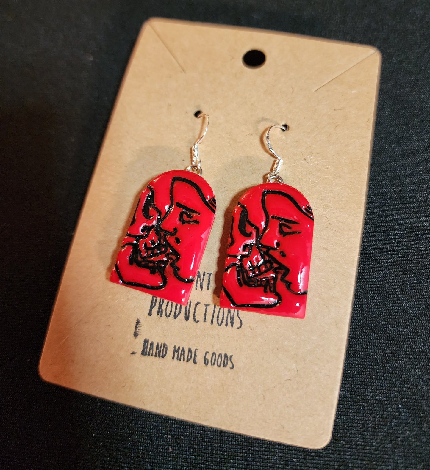 Kiss of Death Earrings