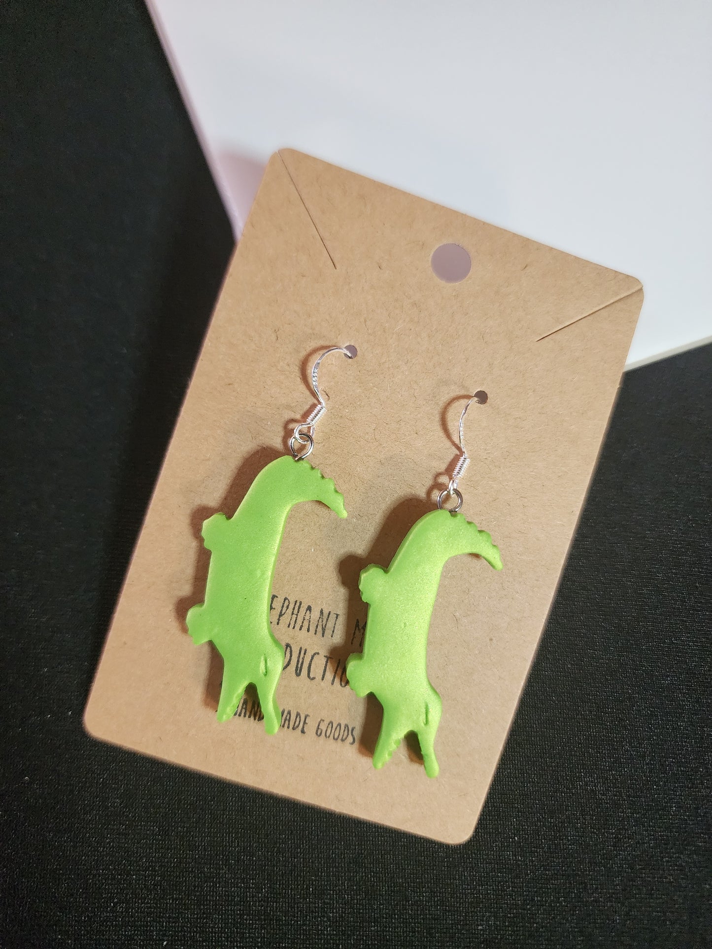 Alligator Earrings