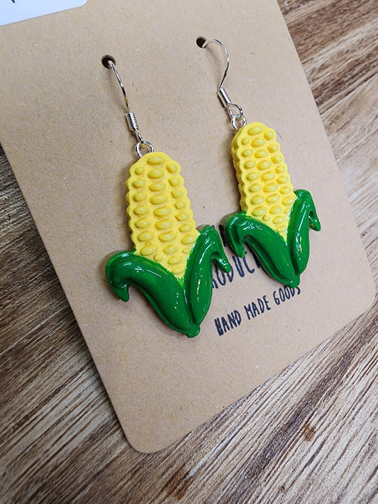 It's corn! Handmade Earrings