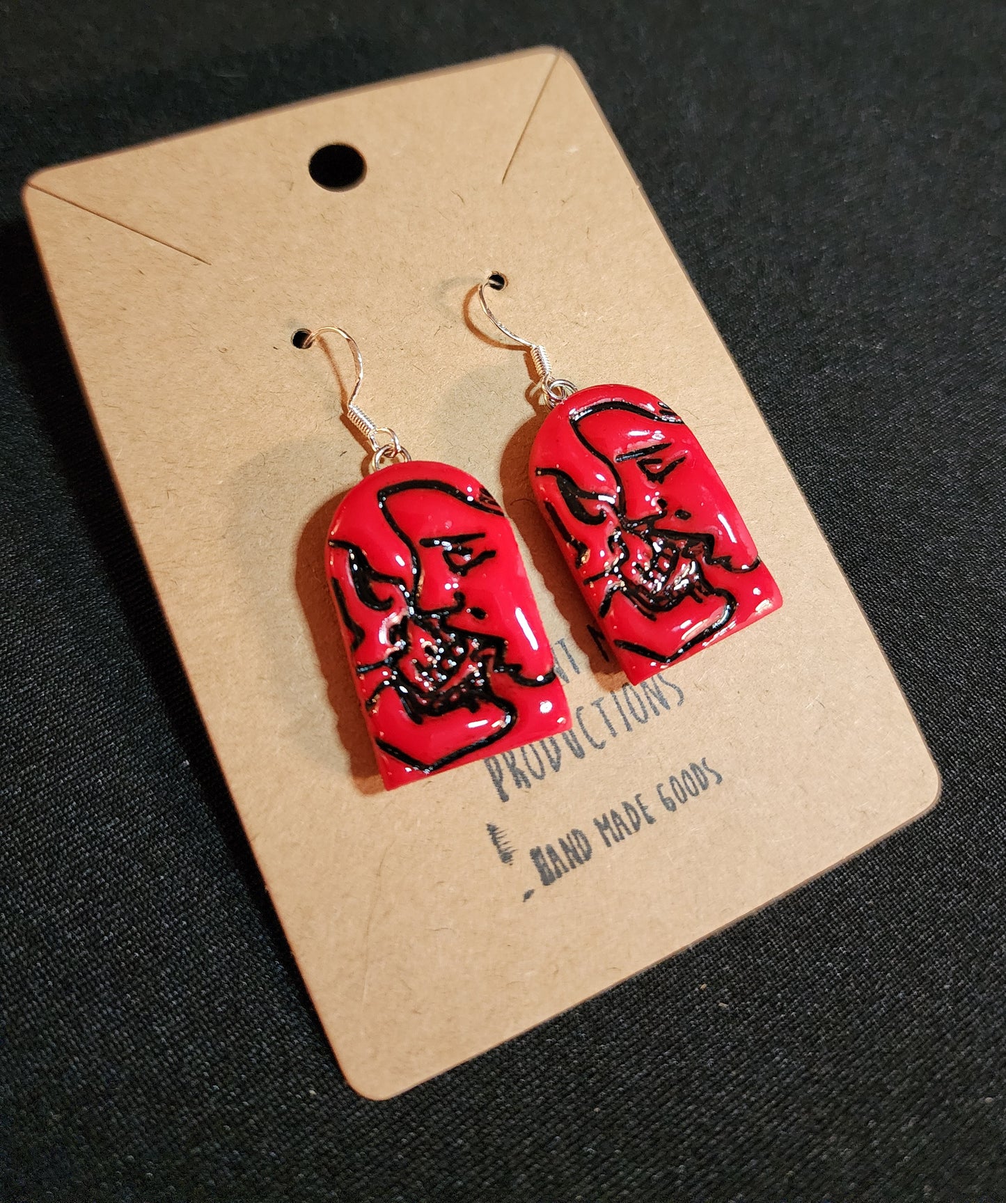 Kiss of Death Earrings