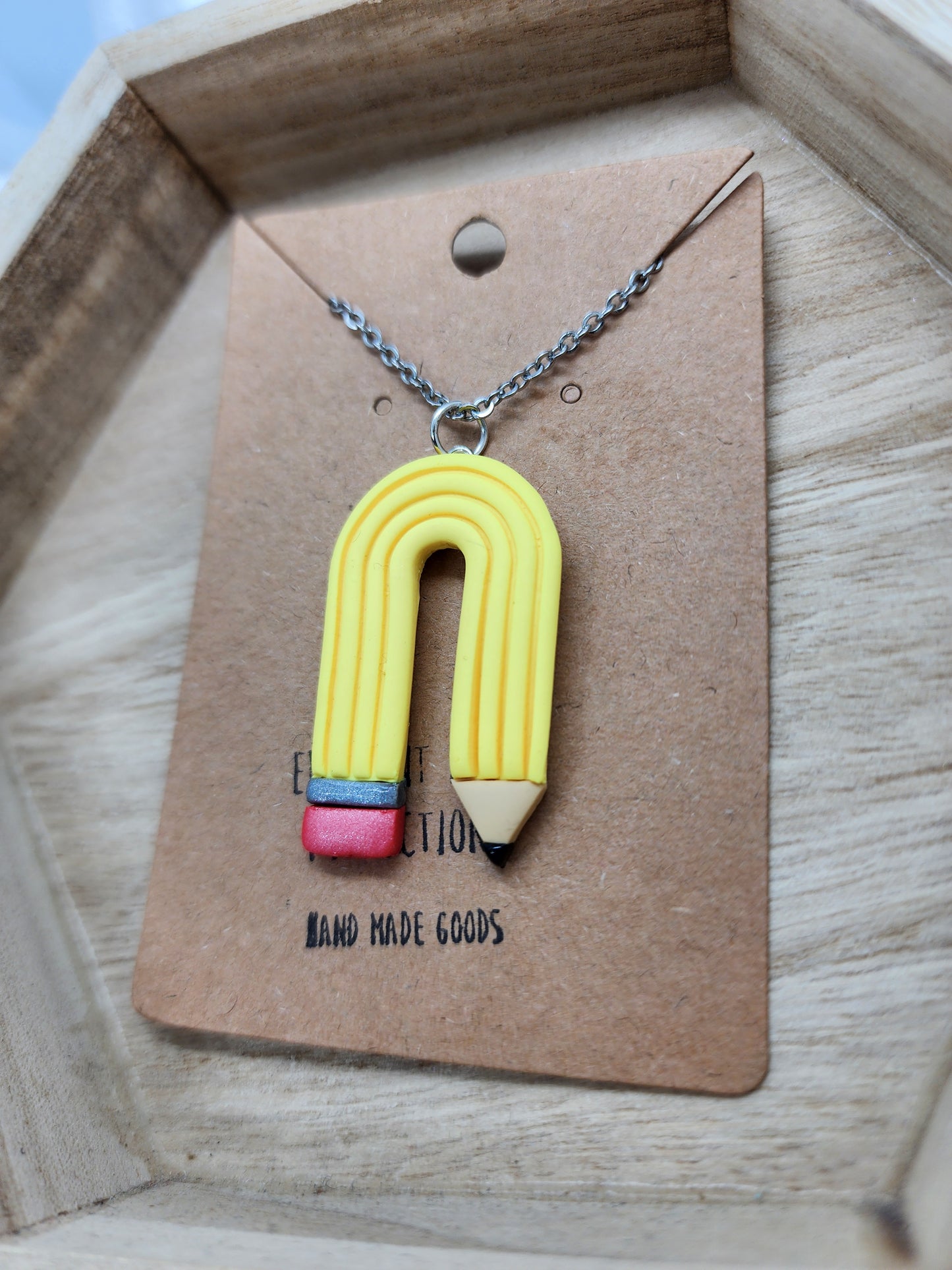 Curvy Pencil Necklace