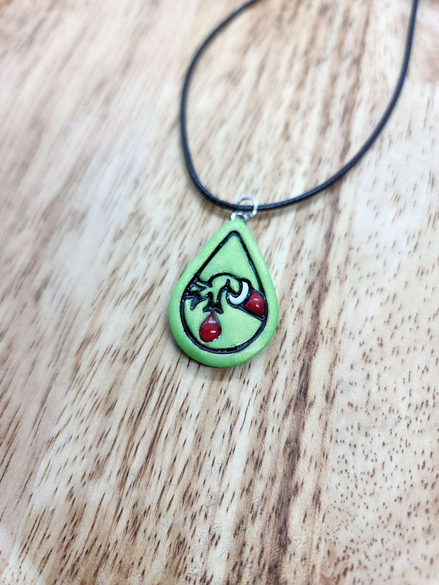 Mr. Grinch Hand Necklace