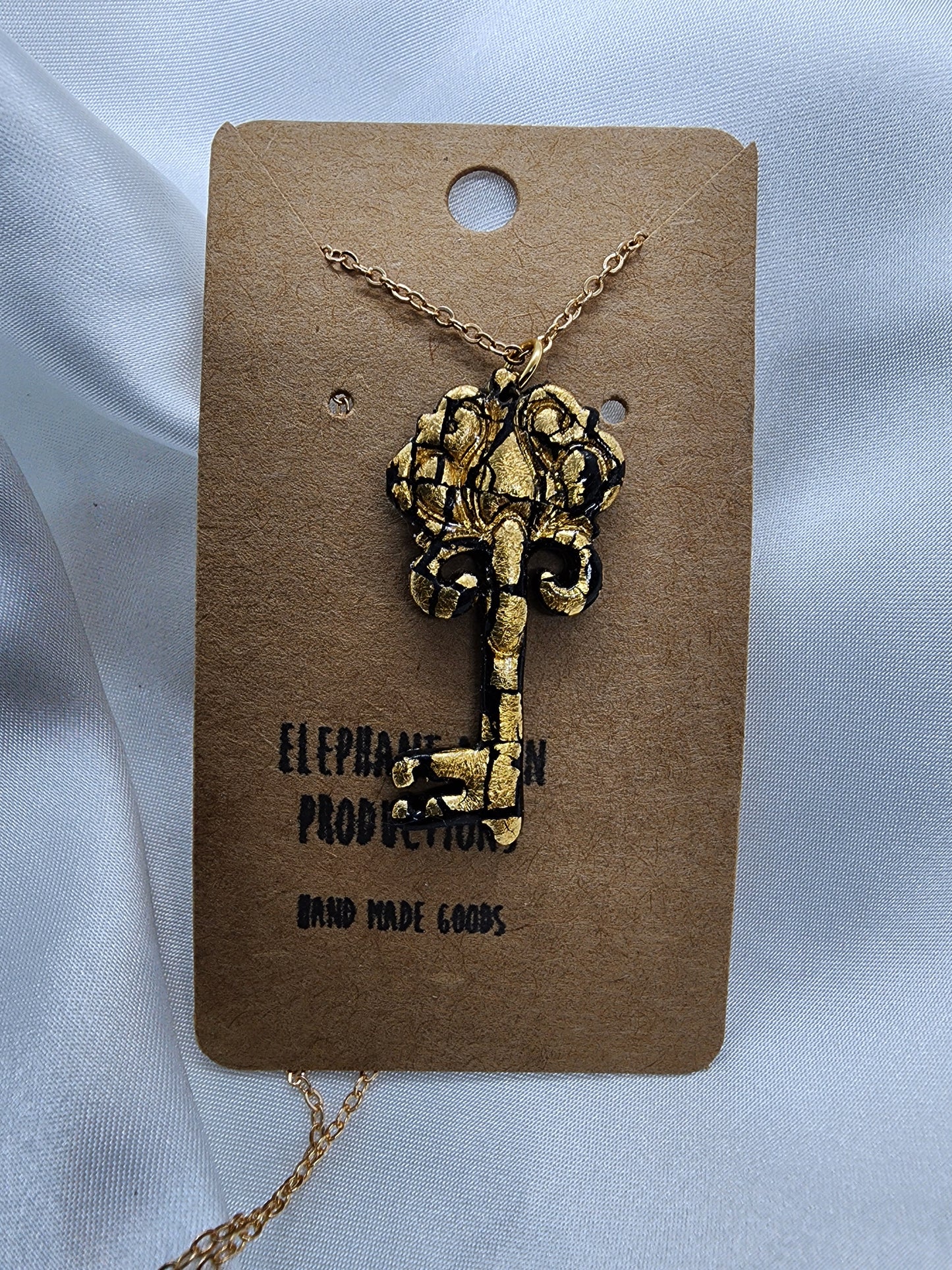 Golden Key Necklace
